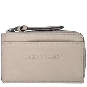 Longchamp 3D Kadın Kartlık Gri | 97546-JISF