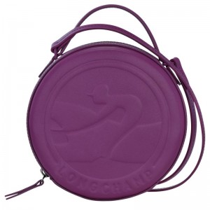 Longchamp Box-Trot XS Kadın Çapraz Askılı Çanta Mor | 02185-CENL