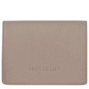 Longchamp Le Foulonné Erkek Cüzdan Gri | 94261-CTHS