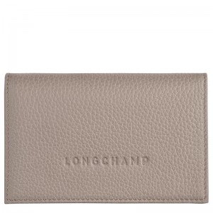 Longchamp Le Foulonné Erkek Kartlık Gri | 02846-ZTYA