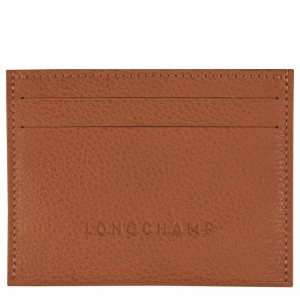 Longchamp Le Foulonné Erkek Kartlık Kahverengi | 27385-BRNG