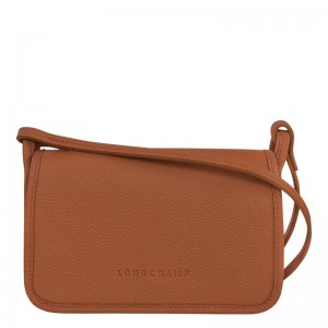 Longchamp Le Foulonné XS Kadın Cüzdan Kahverengi | 65123-FEYN