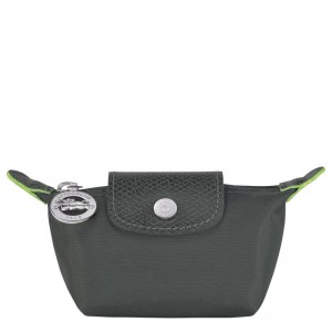 Longchamp Le Pliage Green Erkek Bozuk Para Cüzdanı Gri | 43289-GBPI