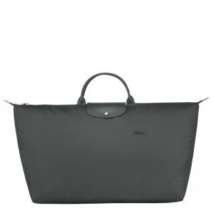 Longchamp Le Pliage Green M Kadın Seyahat Çantası Gri | 45910-IVKR