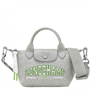 Longchamp Le Pliage Koleksiyonlar XS Kadın El Çantası Gri | 42308-UCLH