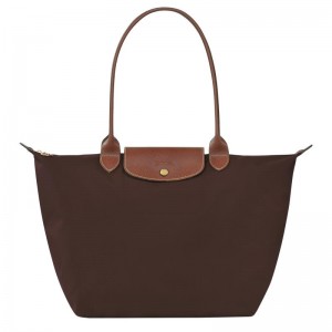 Longchamp Le Pliage Original L Kadın Tote Çanta Kahverengi | 57960-VRUT