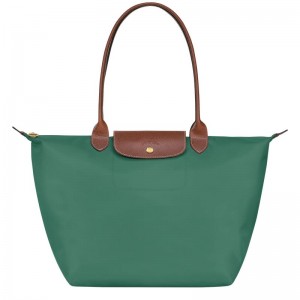 Longchamp Le Pliage Original L Kadın Tote Çanta Yeşil | 98312-GZSM