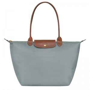 Longchamp Le Pliage Original L Kadın Tote Çanta Gri | 27584-QDEA