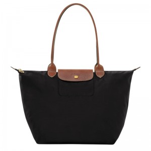 Longchamp Le Pliage Original L Kadın Tote Çanta Siyah | 52069-IAUF