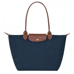 Longchamp Le Pliage Original L Kadın Tote Çanta Lacivert | 62908-UTGH