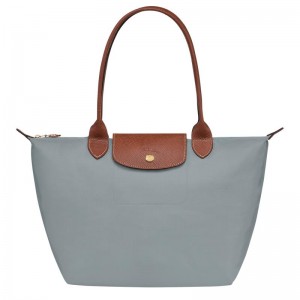 Longchamp Le Pliage Original M Kadın Tote Çanta Gri | 34198-UCFY