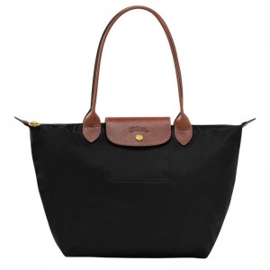 Longchamp Le Pliage Original M Kadın Tote Çanta Siyah | 93257-BFME