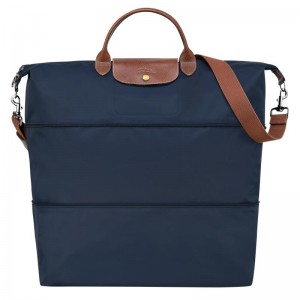 Longchamp Le Pliage Original expandable Erkek Seyahat Çantası Lacivert | 56173-KUTJ