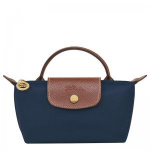 Longchamp Le Pliage Original with handle Erkek Kese Çanta Lacivert | 35274-IGUR