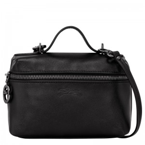 Longchamp Le Pliage Xtra XS Vanity Kadın Çapraz Askılı Çanta Siyah | 18670-HQVE