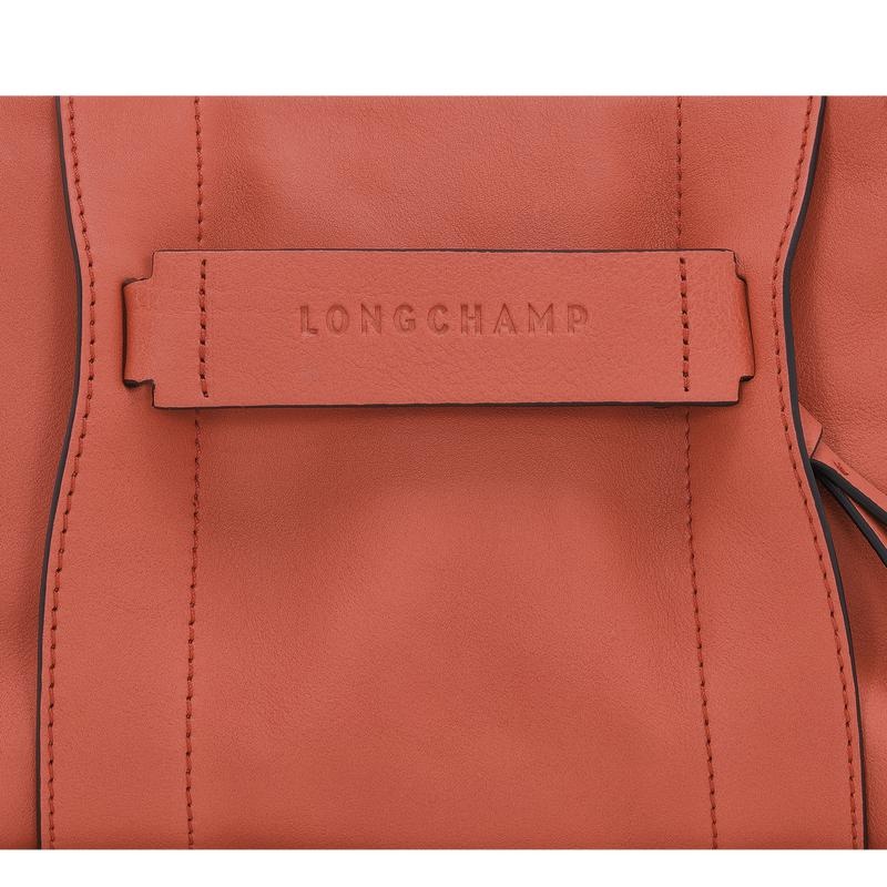 Longchamp 3D S Kadın Çapraz Askılı Çanta Kırmızı | 86375-ZDXU