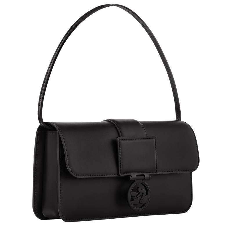 Longchamp Box-Trot M Shoulder bag Kadın Omuz Çantası Siyah | 12705-PQNU