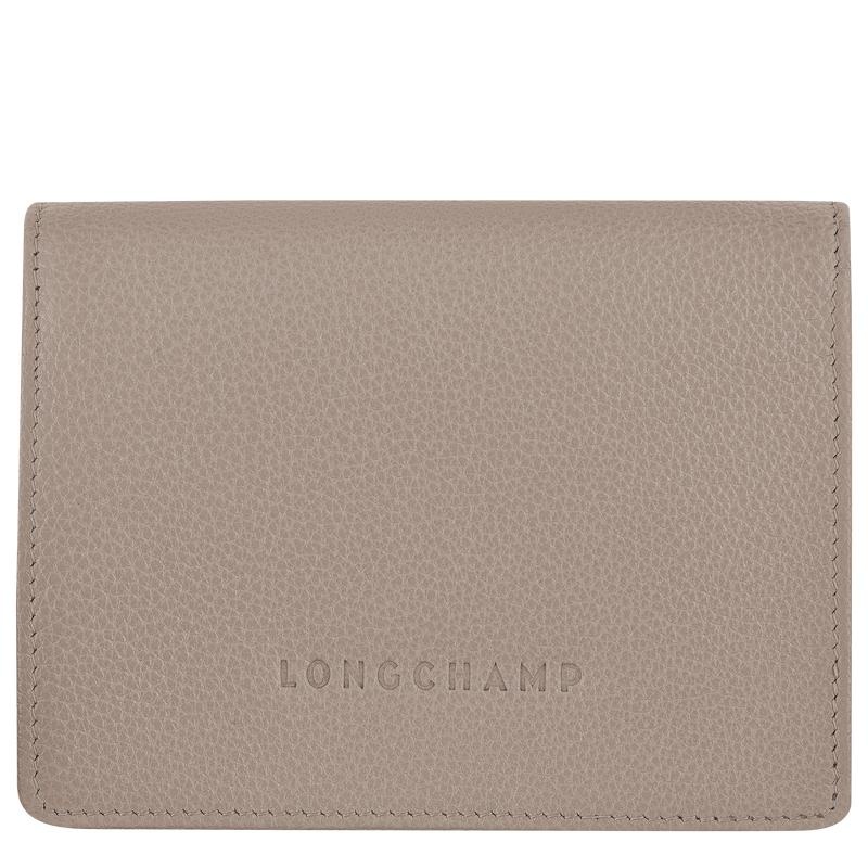 Longchamp Le Foulonné Erkek Cüzdan Gri | 94261-CTHS