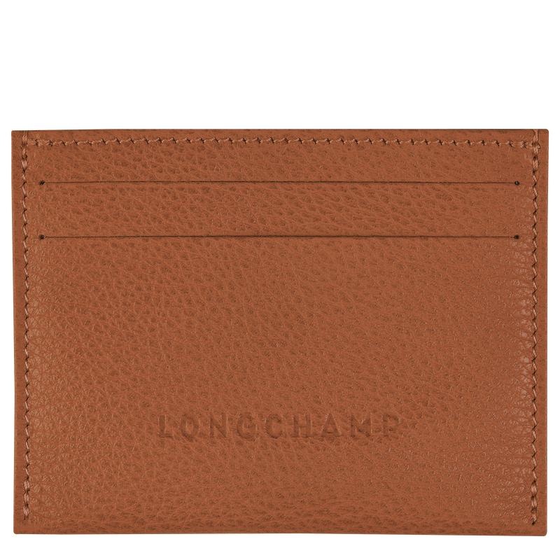 Longchamp Le Foulonné Erkek Kartlık Kahverengi | 27385-BRNG