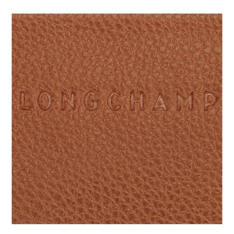 Longchamp Le Foulonné Erkek Kartlık Kahverengi | 67092-VTHY