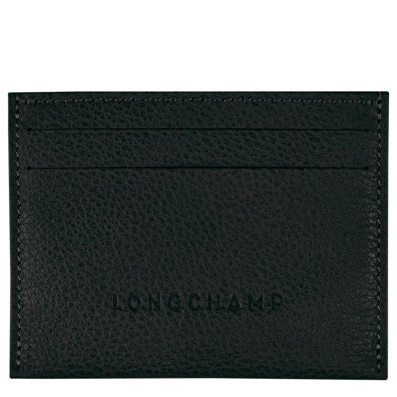 Longchamp Le Foulonné Erkek Kartlık Siyah | 50238-VSOA