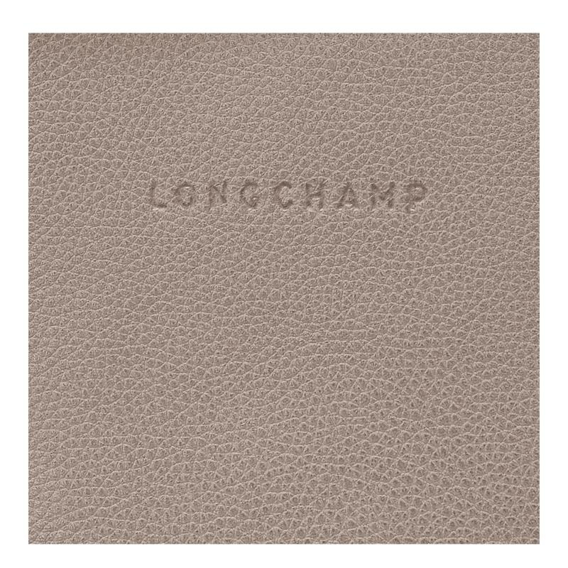 Longchamp Le Foulonné Kadın Sırt Çantası Gri | 01286-XJYQ