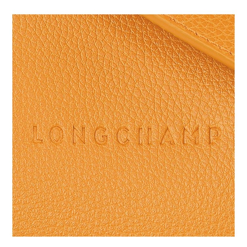 Longchamp Le Foulonné M Kadın Çapraz Askılı Çanta Kayısı Rengi Turuncu | 01938-UAQR