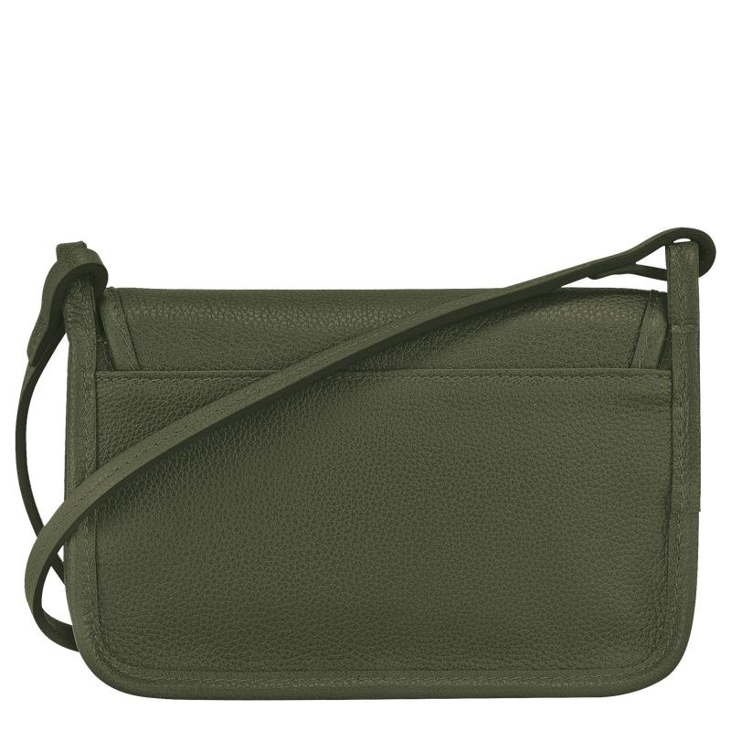 Longchamp Le Foulonné XS Kadın Clutch Haki | 12789-DATY