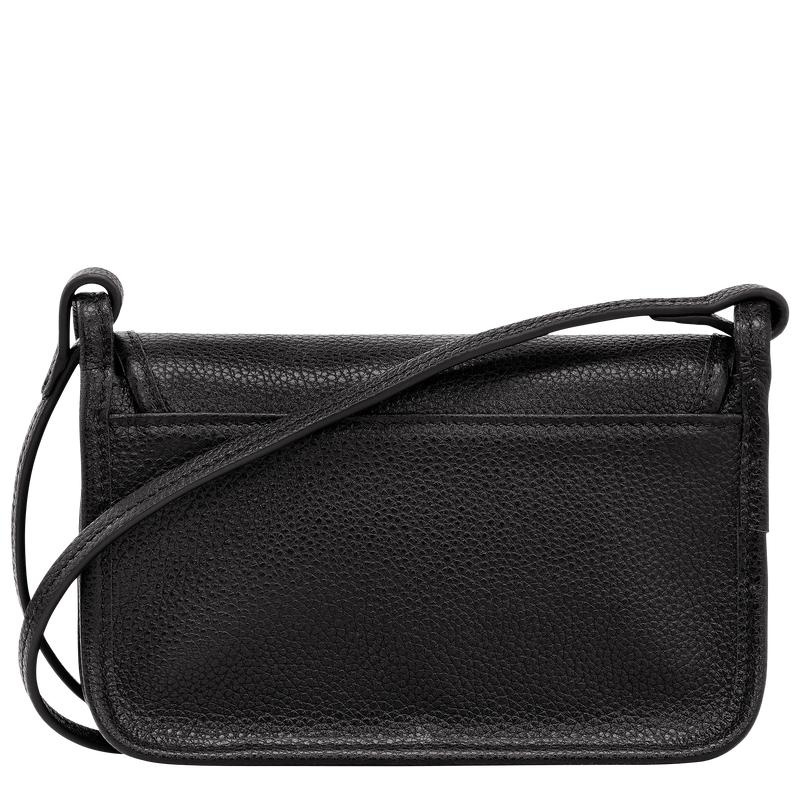 Longchamp Le Foulonné XS Kadın Clutch Siyah | 54830-VMXN