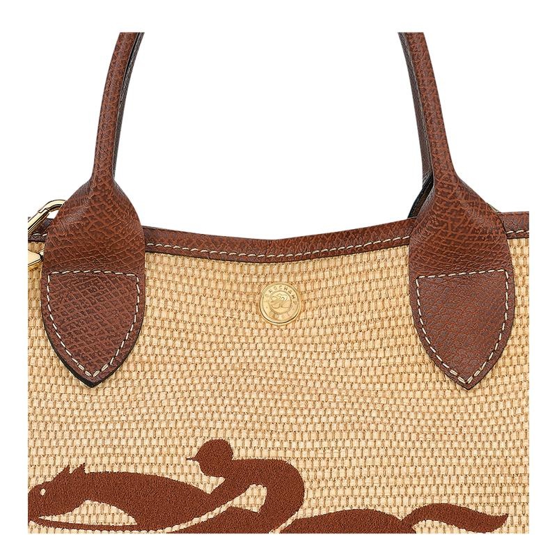 Longchamp Le Panier Pliage S Kadın Basket Bag Kahverengi | 71065-OTPU