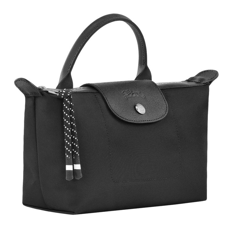 Longchamp Le Pliage Energy Erkek Kese Çanta Siyah | 62891-RLIV