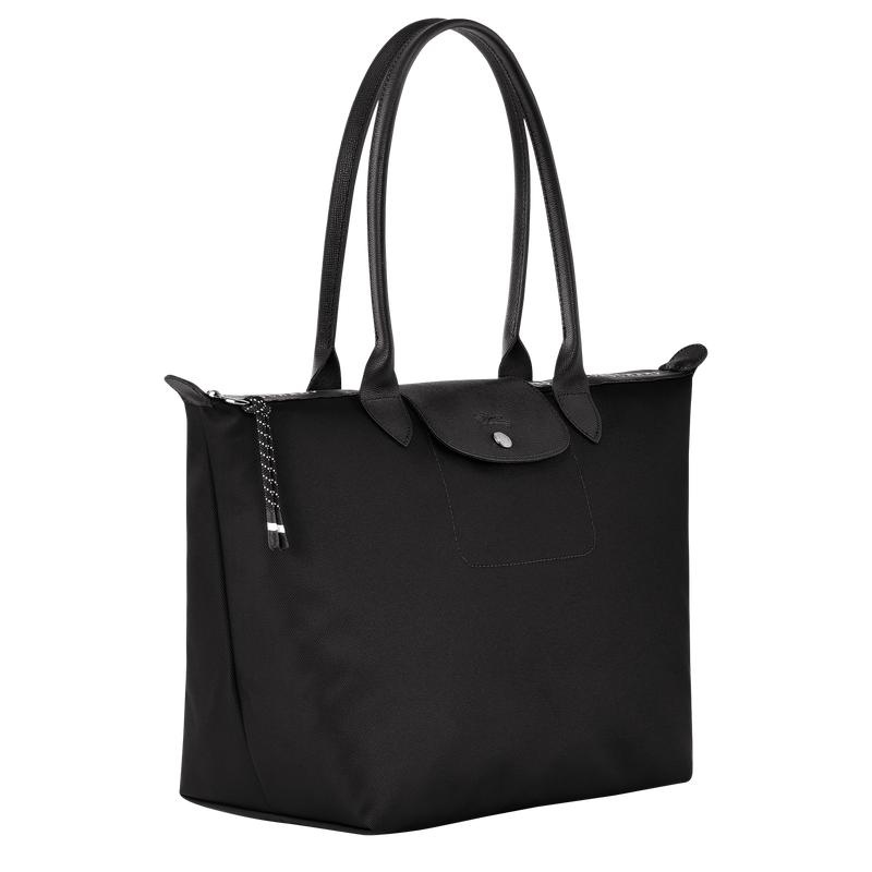 Longchamp Le Pliage Energy L Kadın Tote Çanta Siyah | 93108-PYZD