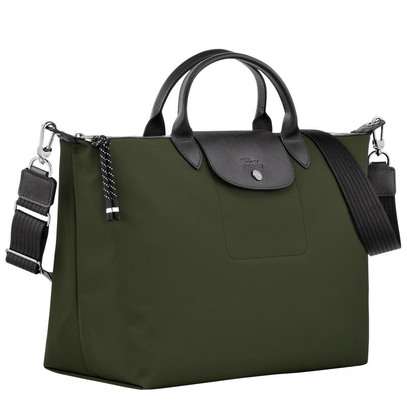 Longchamp Le Pliage Energy XL Erkek El Çantası Haki | 95842-ADVB