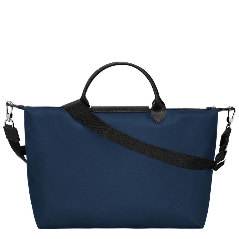 Longchamp Le Pliage Energy XL Erkek El Çantası Lacivert | 37649-WPLY