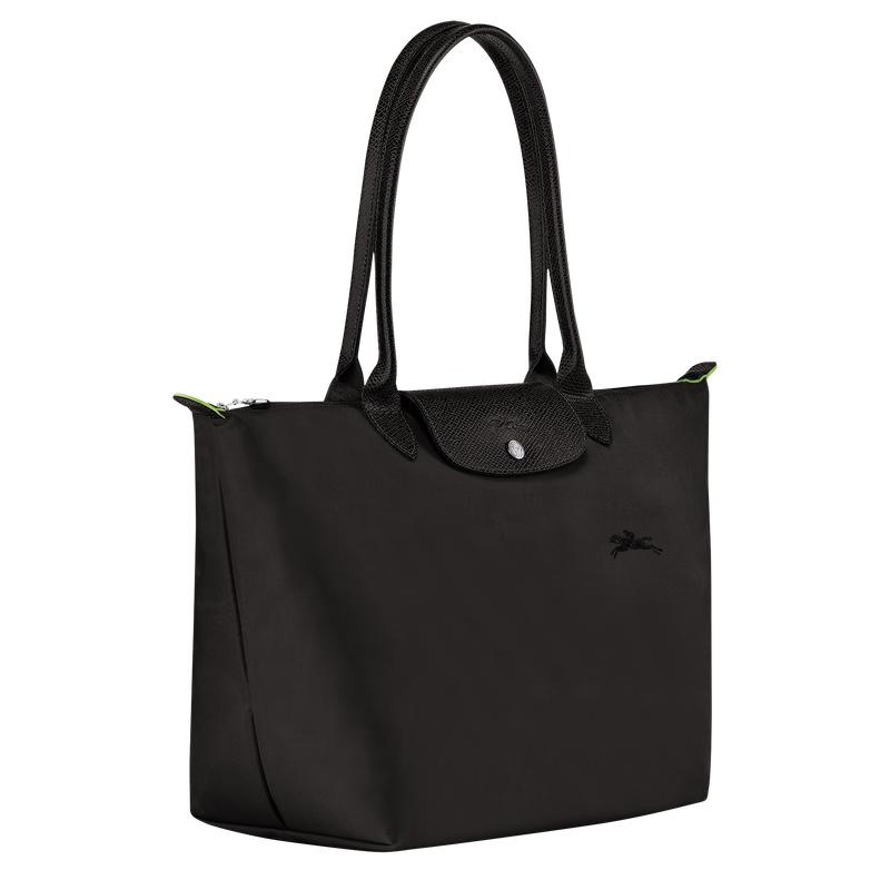 Longchamp Le Pliage Green L Kadın Tote Çanta Siyah | 98157-HWLM