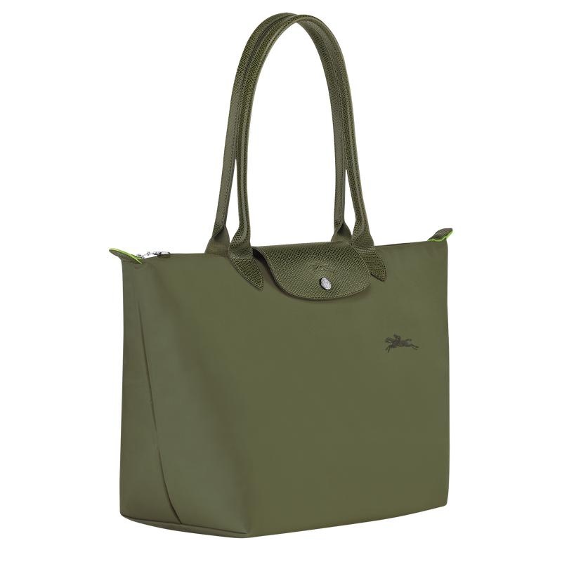 Longchamp Le Pliage Green L Kadın Tote Çanta Yeşil | 92081-ZMAK