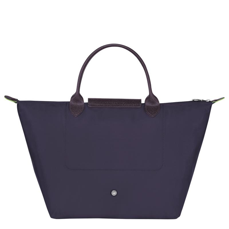 Longchamp Le Pliage Green M Kadın El Çantası Mor | 29458-EFXB