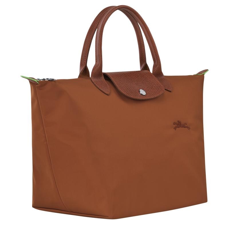 Longchamp Le Pliage Green M Kadın El Çantası Kahverengi | 46193-ERPA