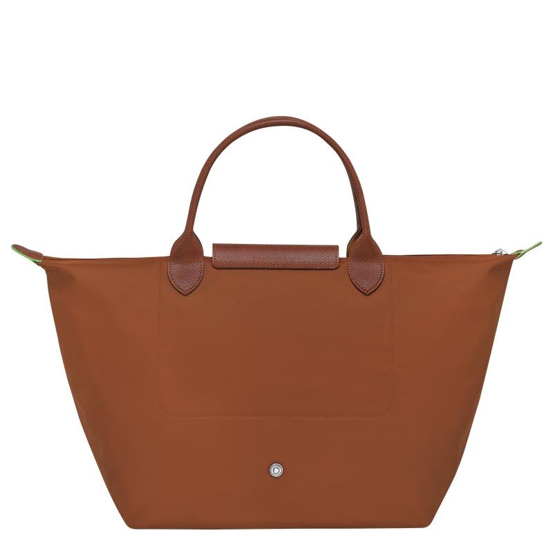 Longchamp Le Pliage Green M Kadın El Çantası Kahverengi | 46193-ERPA