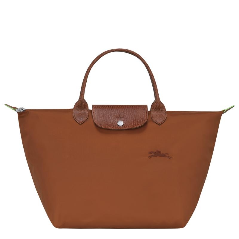 Longchamp Le Pliage Green M Kadın El Çantası Kahverengi | 46193-ERPA