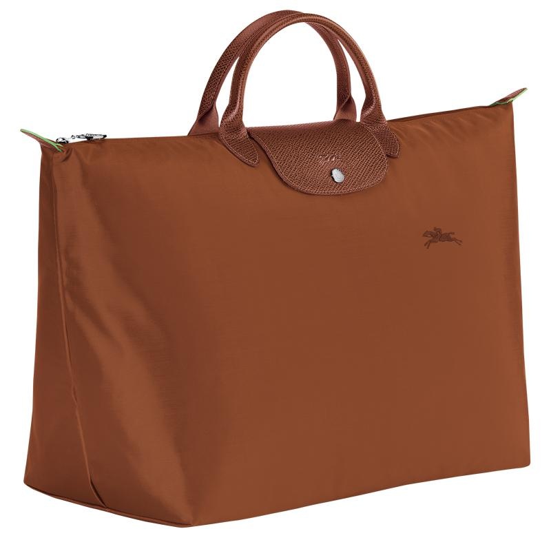 Longchamp Le Pliage Green S Erkek Seyahat Çantası Kahverengi | 95102-DRYE