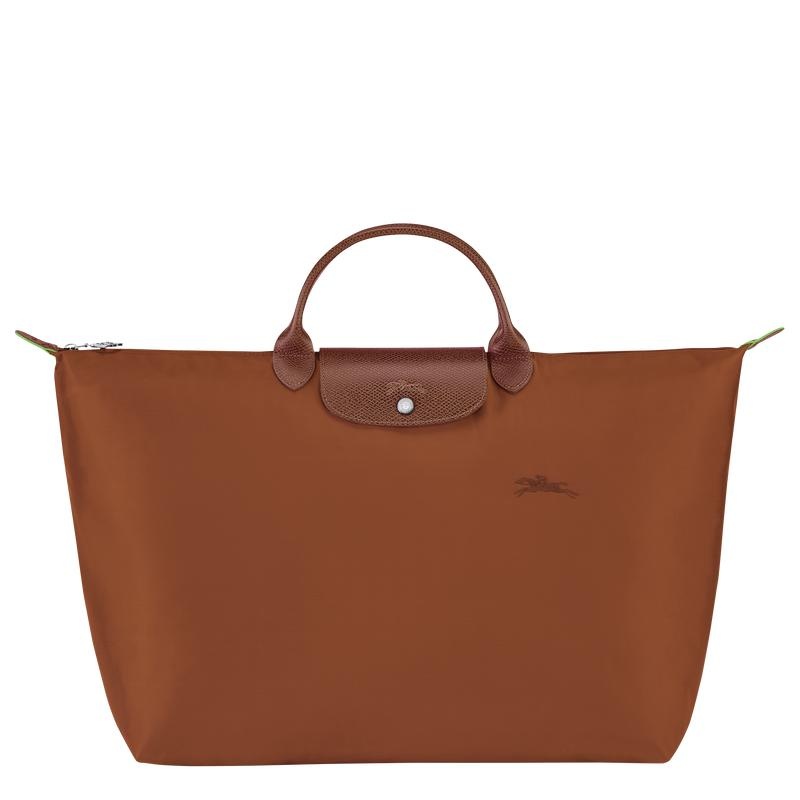 Longchamp Le Pliage Green S Erkek Seyahat Çantası Kahverengi | 95102-DRYE