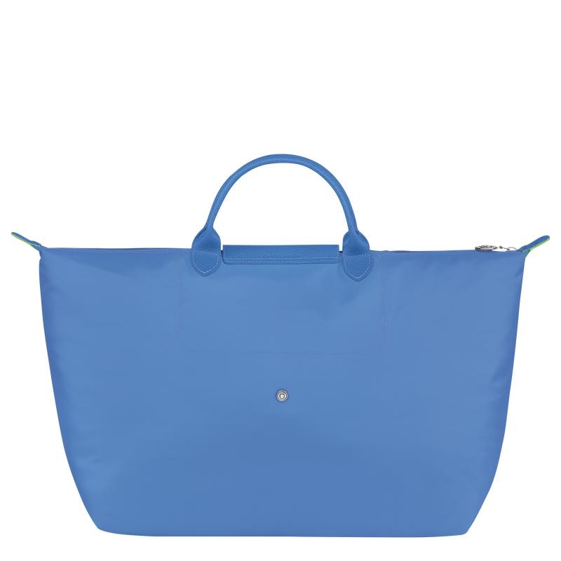 Longchamp Le Pliage Green S Erkek Seyahat Çantası Mavi | 14826-UETM