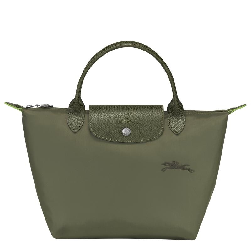 Longchamp Le Pliage Green S Kadın El Çantası Yeşil | 16097-ODNC