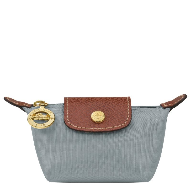 Longchamp Le Pliage Original Kadın Bozuk Para Cüzdanı Gri | 43869-TRPQ