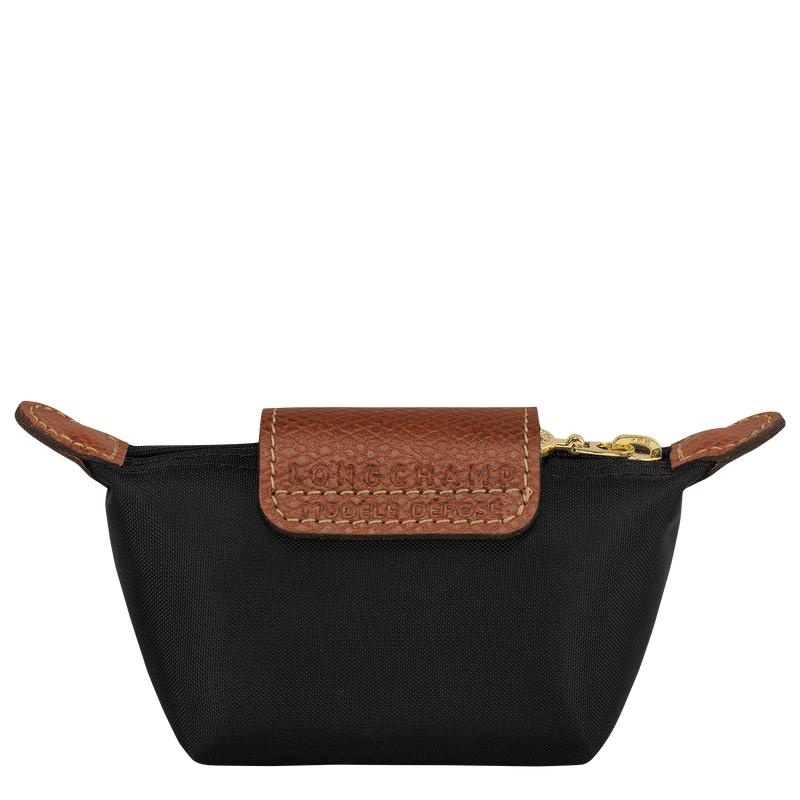 Longchamp Le Pliage Original Kadın Bozuk Para Cüzdanı Siyah | 41537-ZHOM