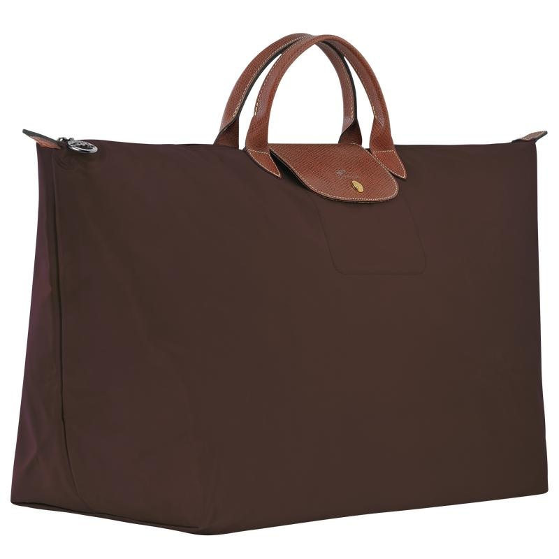 Longchamp Le Pliage Original M Kadın Seyahat Çantası Kahverengi | 72495-FWPQ