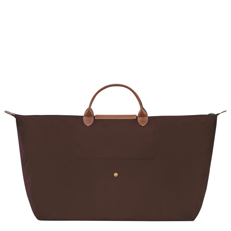 Longchamp Le Pliage Original M Kadın Seyahat Çantası Kahverengi | 72495-FWPQ