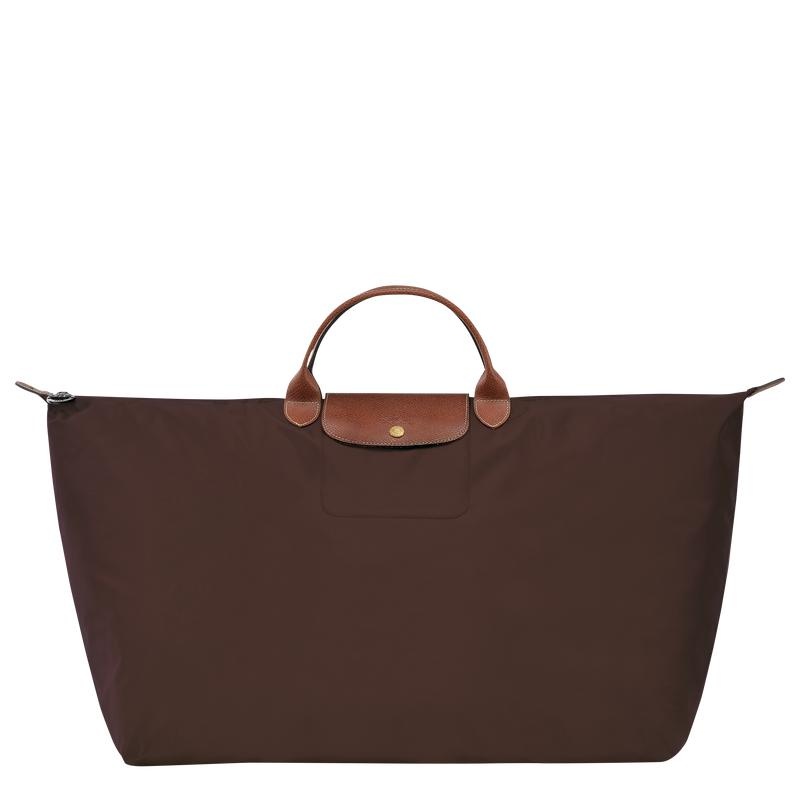 Longchamp Le Pliage Original M Kadın Seyahat Çantası Kahverengi | 72495-FWPQ