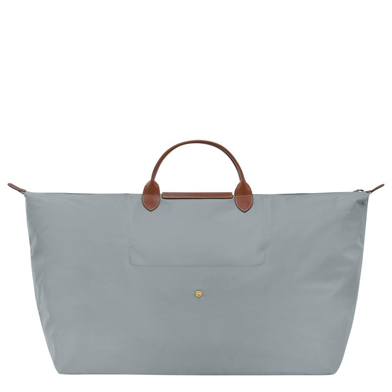 Longchamp Le Pliage Original M Kadın Seyahat Çantası Gri | 61240-ILET